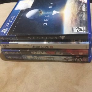 PS4 games